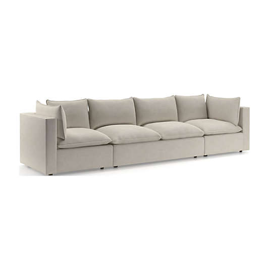 Lotus Modular 3-Piece Extra Long Sofa Sectional