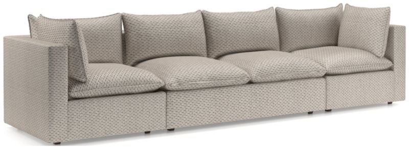 Lotus Modular 3-Piece Extra Long Sofa Sectional - image 0 of 10