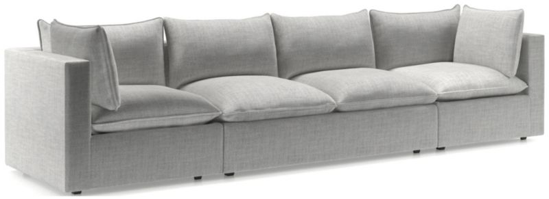 Lotus Modular 3-Piece Extra Long Sofa Sectional - image 0 of 10