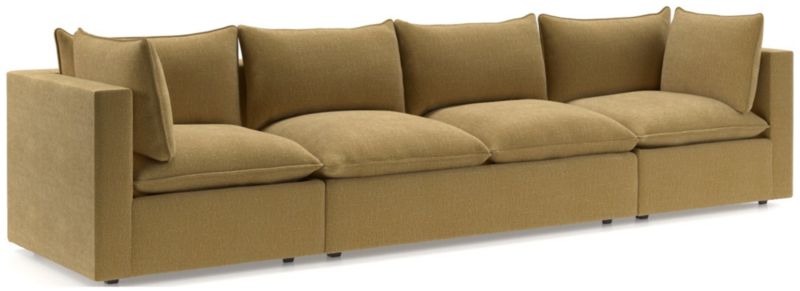 Lotus Modular 3-Piece Extra Long Sofa Sectional - image 0 of 10