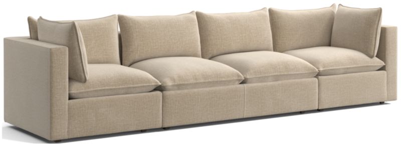 Lotus Modular 3-Piece Extra Long Sofa Sectional - image 0 of 10