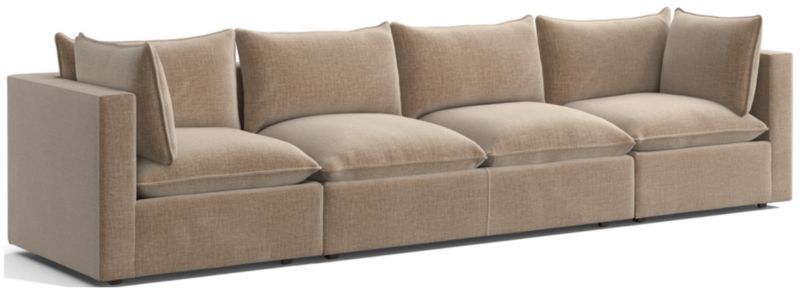 Lotus Modular 3-Piece Extra Long Sofa Sectional - image 0 of 11