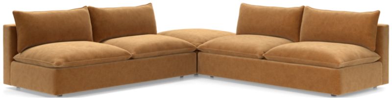 Lotus Modular 3-Piece Sectional Sofa - image 0 of 9