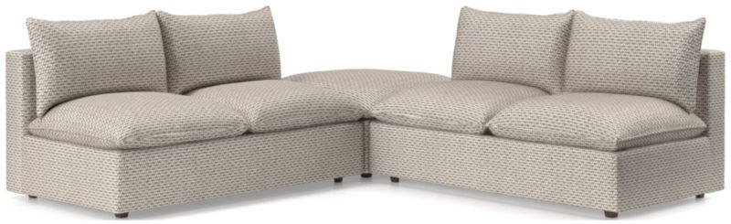 Lotus Modular 3-Piece Sectional Sofa - image 0 of 9