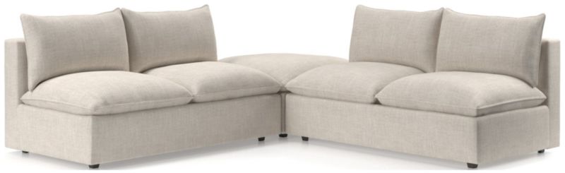 Lotus Modular 3-Piece Sectional Sofa - image 0 of 9