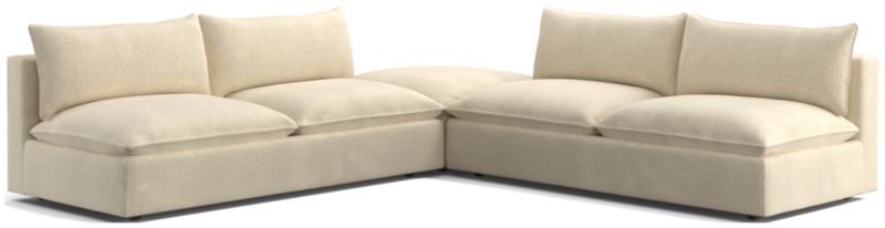 Lotus Deep Modular 3-Piece Sectional Sofa