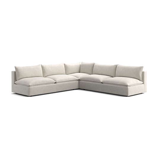 Lotus Modular 3-Piece L-Shaped Sectional Sofa