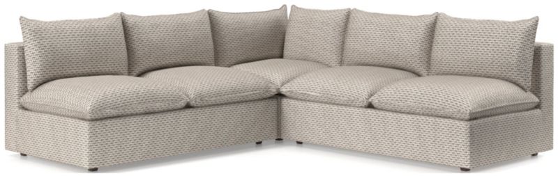 Lotus Modular 3-Piece L-Shaped Sectional Sofa - image 0 of 9