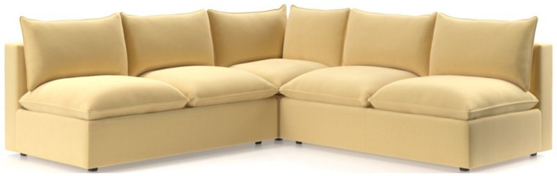 Lotus Modular 3-Piece L-Shaped Sectional Sofa - image 0 of 9