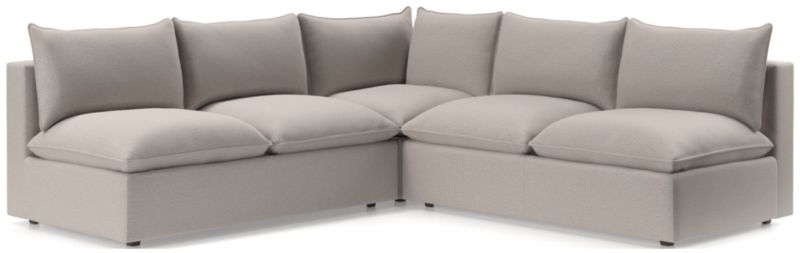 Lotus Modular 3-Piece L-Shaped Sectional Sofa - image 0 of 9