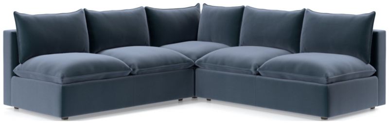 Lotus Modular 3-Piece L-Shaped Sectional Sofa - image 0 of 9