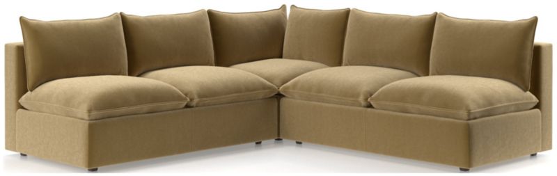 Lotus Modular 3-Piece L-Shaped Sectional Sofa - image 0 of 9