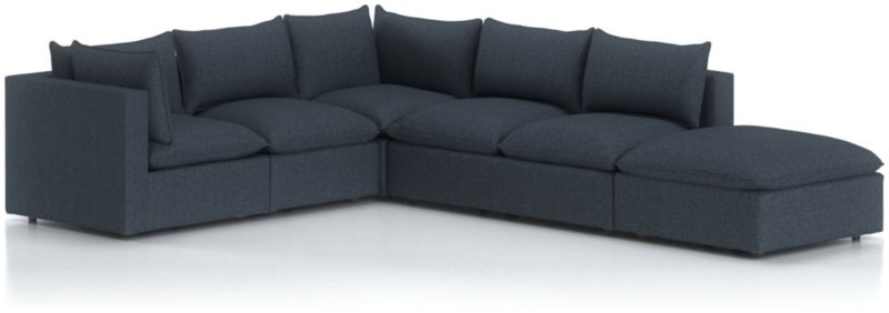 Crate and barrel on sale lotus modular sectional