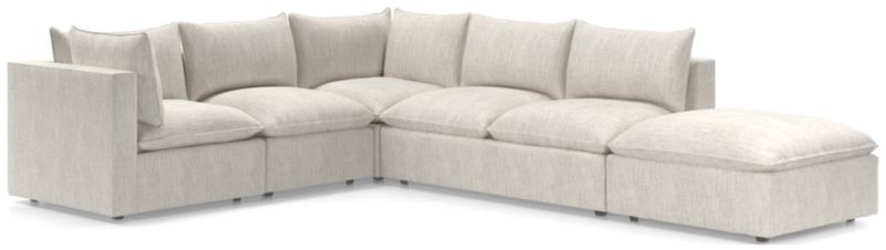 Lotus Modular 5-Piece Sectional Sofa - image 0 of 10