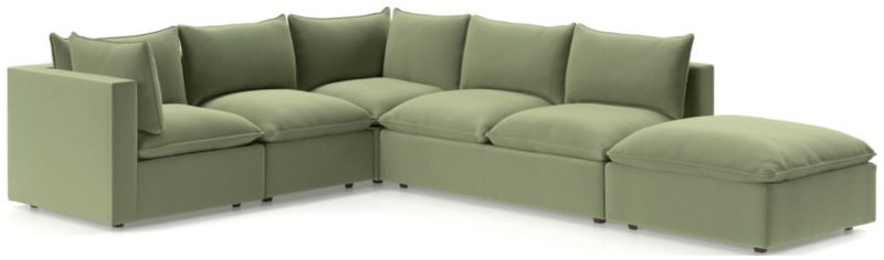 Lotus Modular 5-Piece Sectional Sofa - image 0 of 10