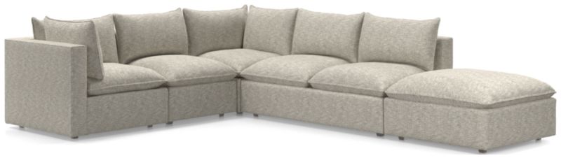 Lotus Modular 5-Piece Sectional Sofa - image 0 of 10