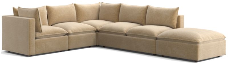 Lotus Modular 5-Piece Sectional Sofa - image 0 of 10