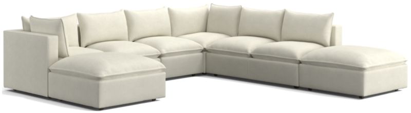 Lotus Modular 7-Piece Sectional Sofa - image 0 of 9