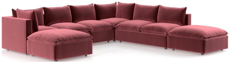 Lotus Modular 7-Piece Sectional Sofa - image 0 of 9