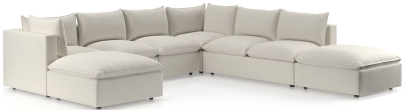 Lotus Modular 7-Piece Sectional Sofa - image 0 of 9