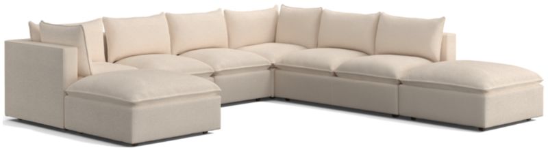 Lotus Modular 7-Piece Sectional Sofa - image 0 of 9