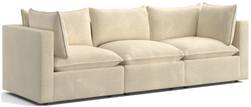 Gather Wood Base 2-Piece Sectional Sofa