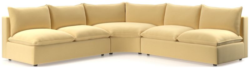 Lotus 3-Piece Wedge Sectional Sofa - image 0 of 9