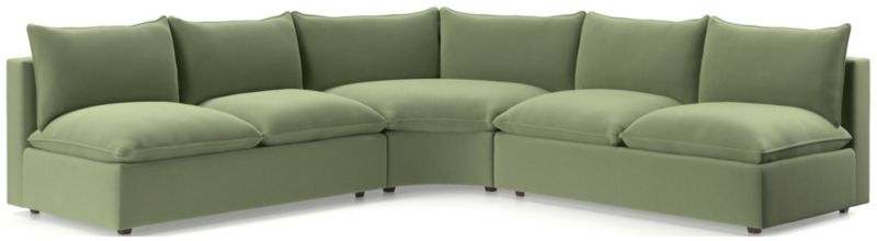 Lotus 3-Piece Wedge Sectional Sofa - image 0 of 9