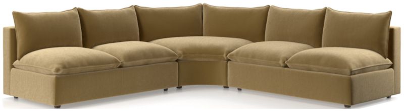 Lotus 3-Piece Wedge Sectional Sofa - image 0 of 9