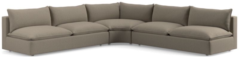 Lotus 3-Piece Wedge Sectional Sofa - image 0 of 9