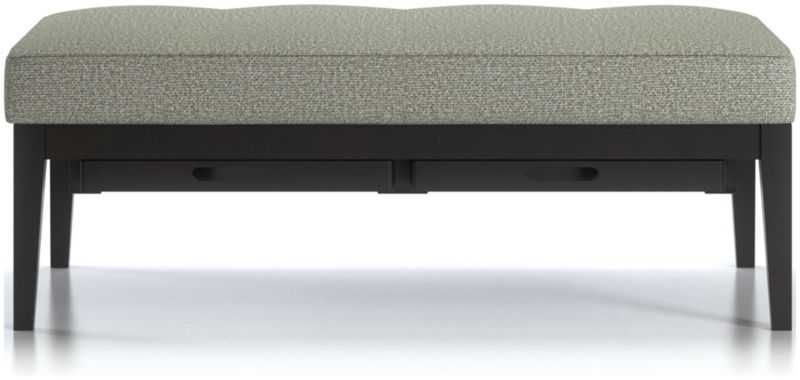 Nash Rectangular Tufted Ottoman with Tray - image 0 of 9