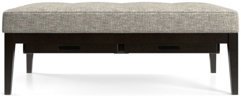 Nash Rectangular Tufted Ottoman with Tray - image 0 of 9