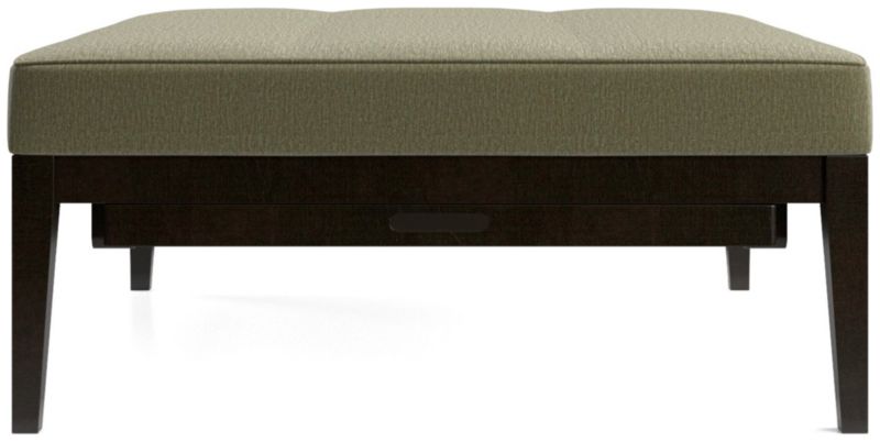 Nash Square Tufted Ottoman with Tray - image 0 of 9