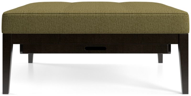 Nash Square Tufted Ottoman with Tray - image 0 of 9