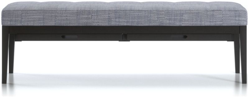 Nash Large Tufted Bench with Tray - image 0 of 9