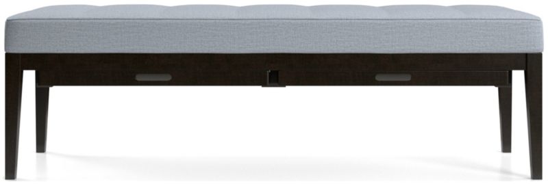 Nash Large Tufted Bench with Tray - image 0 of 9