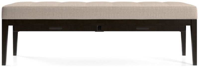 Nash Large Tufted Bench with Tray - image 0 of 9