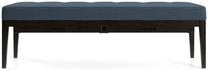 Nash Large Tufted Bench with Tray - image 0 of 9