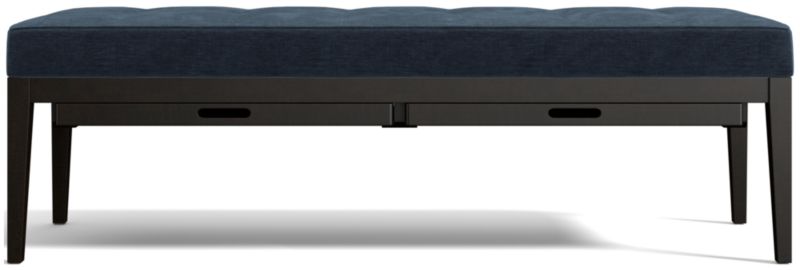 Nash Large Tufted Bench with Tray - image 0 of 9