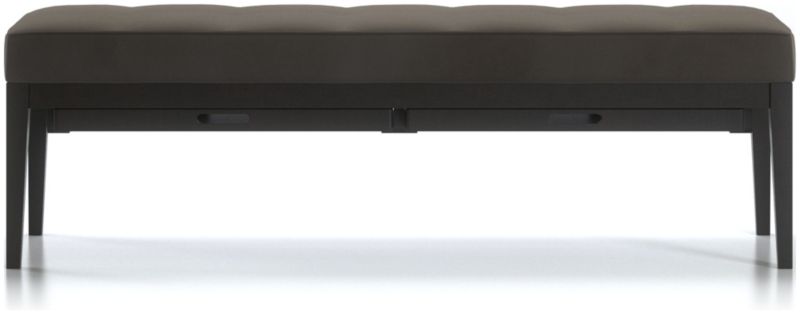 Nash Large Tufted Bench with Tray - image 0 of 9