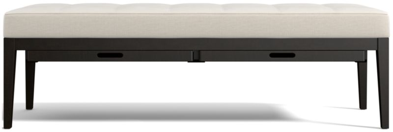 Nash Large Tufted Bench with Tray - image 0 of 9