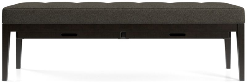 Nash Large Tufted Bench with Tray - image 0 of 9