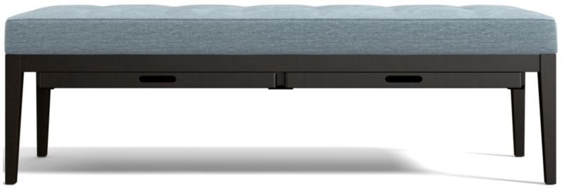 Nash Large Tufted Bench with Tray - image 0 of 9