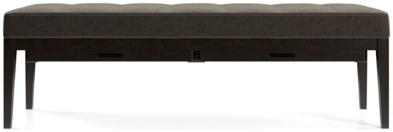 Nash Large Tufted Bench with Tray - image 0 of 9