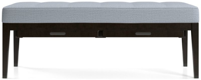 Nash Small Tufted Bench with Tray - image 0 of 9