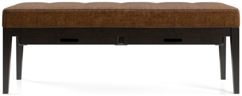 Nash Small Tufted Bench with Tray - image 0 of 9