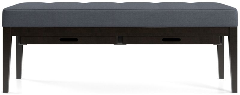 Nash Small Tufted Bench with Tray - image 0 of 9