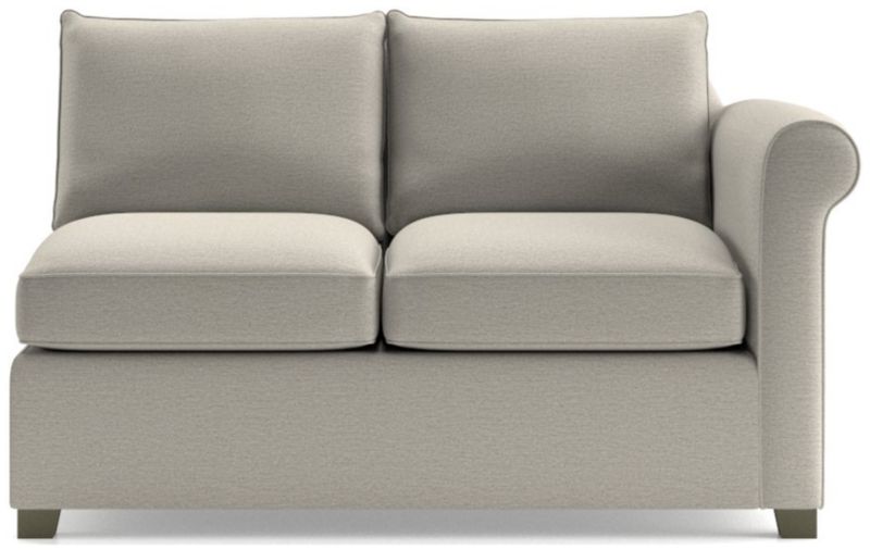 Hayward Right Arm Loveseat + Reviews Crate & Barrel