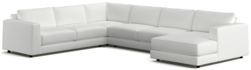 Viewing product image Peyton 4-Piece Right Arm Chaise Sectional Sofa - image 1 of 6