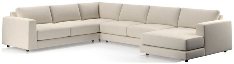 Viewing product image Peyton 4-Piece Right Arm Chaise Sectional Sofa - image 1 of 6